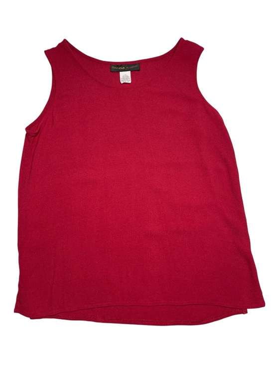 Donna Ricco Tops - Donna Ricco Bright Red Scoop Neck Tank 16